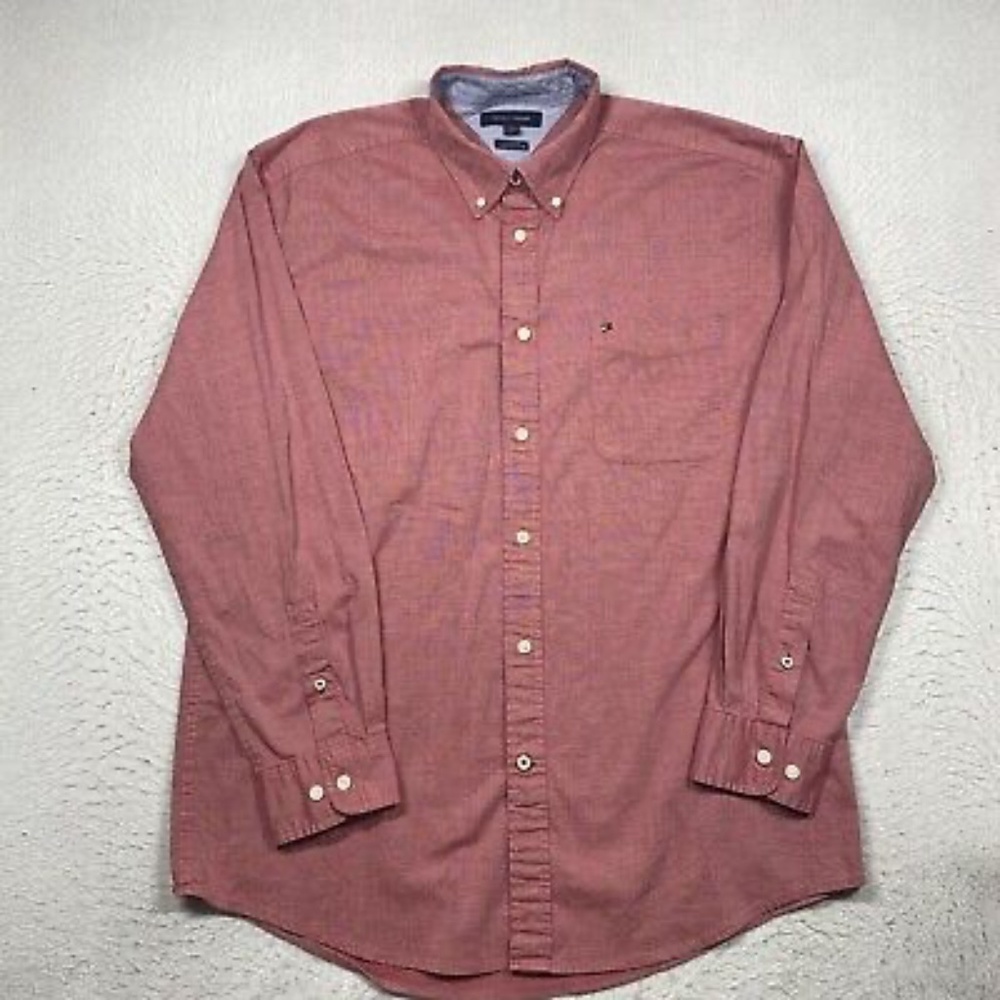 NWT Tommy Hilfiger Shirt XL Classic Fit 100% Cotton